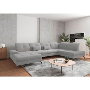 Sit & More SEDACIA SÚPRAVA, textil, svetlosivá vyobraziť