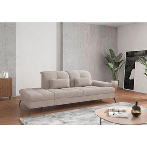 Sit & More LEŇOŠKA, textil, sivobéžová vyobraziť