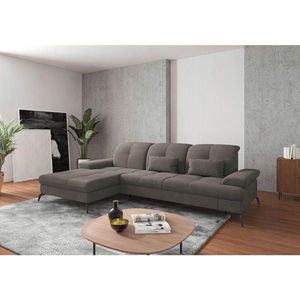 Sit & More ROHOVÁ SEDAČKA, textil, bahenná hnedá vyobraziť