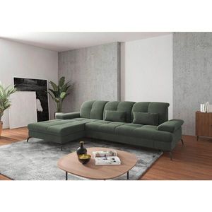 Sit & More ROHOVÁ SEDAČKA, textil, zelená vyobraziť