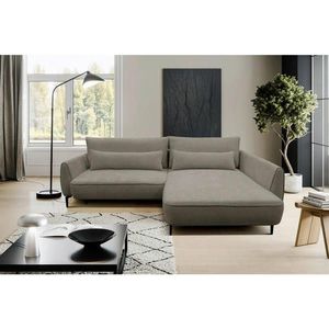 MID.YOU ROHOVÁ SEDAČKA, textil, béžová vyobraziť