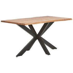 Landscape JEDÁLENSKÝ STÔL, akácia, čierna, farba akácie, 140/80/77 cm vyobraziť