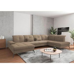 Sit & More SEDACIA SÚPRAVA, textil, svetlohnedá vyobraziť