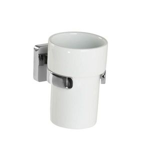 POHÁR NA ZUBNÉ KEFKY chrómová vyobraziť