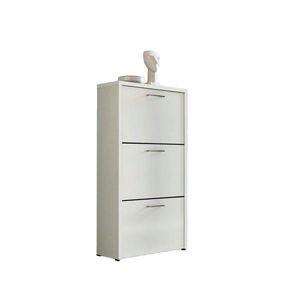 MID.YOU VÝKLOPNÁ SKRINKA NA TOPÁNKY, biela, biela s vysokým leskom, 61/115/25 cm vyobraziť