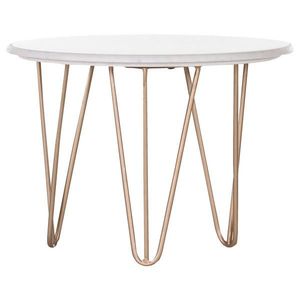 Landscape PRÍRUČNÝ STOLÍK, biela, zlatá vyobraziť