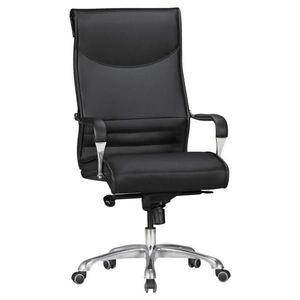 MID.YOU KANCELÁRSKE KRESLO, vzhľad kože, čierna vyobraziť