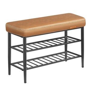 MID.YOU LAVICA NA TOPÁNKY, čierna, koňaková, 80/50/30 cm vyobraziť