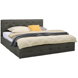 Carryhome ČALÚNENÁ POSTEĽ, 180/200 cm, tmavosivá vyobraziť