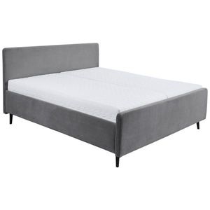 MID.YOU ČALÚNENÁ POSTEĽ, 180/200 cm, tmavosivá vyobraziť