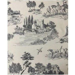 Esposa ÚZKY OBRUS, 50/150 cm, antracitová, perleťová vyobraziť