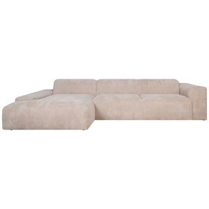 MID.YOU ROHOVÁ SEDAČKA, textil, béžová vyobraziť