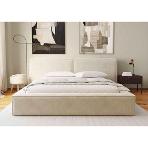 Boxxx ČALÚNENÁ POSTEĽ, 160/200 cm, béžová vyobraziť