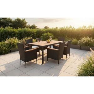 Ambia Garden ZOSTAVA ZÁHRADNÉHO NÁBYTKU drevo, kov, plast, textil vyobraziť