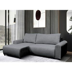 MID.YOU ROHOVÁ SEDAČKA, textil, sivá vyobraziť