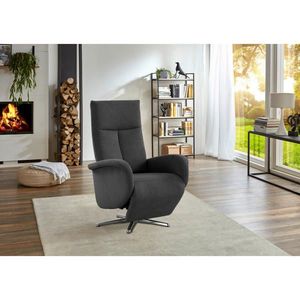 Sit & More RELAXAČNÉ KRESLO, textil, tmavosivá vyobraziť