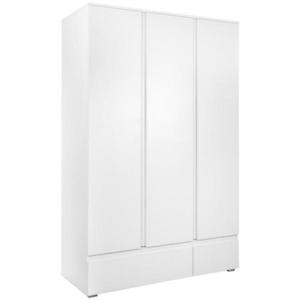 MID.YOU SKRIŇA S OTOČNÝMI DVERAMI, biela, 120/191/55 cm vyobraziť