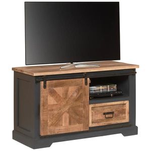 MID.YOU SKRINKA POD TV, sivá, 105/63/45 cm vyobraziť