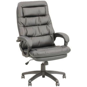 MID.YOU KANCELÁRSKE KRESLO, vzhľad kože, čierna vyobraziť