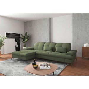 Sit & More ROHOVÁ SEDAČKA, textil, olivovozelená vyobraziť