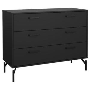 Best Price ŠIROKÁ KOMODA, čierna, 98, 7/76, 6/39, 8 cm vyobraziť