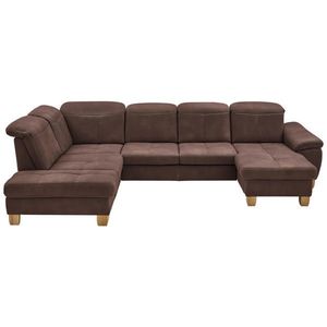 Voleo SEDACIA SÚPRAVA, textil, mokka vyobraziť