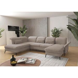 Sit & More SEDACIA SÚPRAVA, textil, sivobéžová vyobraziť