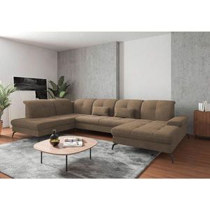 Sit & More SEDACIA SÚPRAVA, textil, svetlohnedá vyobraziť