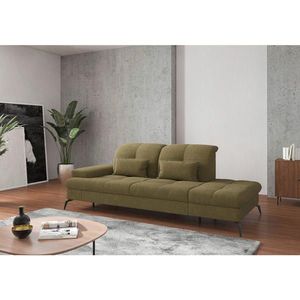 Sit & More LEŇOŠKA, textil, olivovozelená vyobraziť