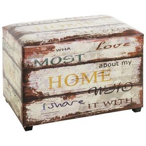 LAVICA S ÚLOŽNÝM PRIESTOROM, textil, kompozitné drevo, 58/42/39 cm vyobraziť