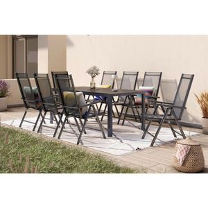 Ambia Garden ZOSTAVA ZÁHRADNÉHO NÁBYTKU kov, plast, textil vyobraziť