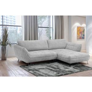 Livetastic ROHOVÁ SEDAČKA, textil, svetlosivá vyobraziť