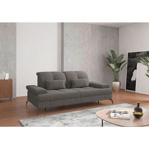 Sit & More TROJMIESTNA POHOVKA, textil, grafitová vyobraziť