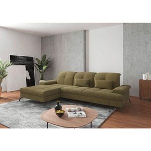 Sit & More ROHOVÁ SEDAČKA, textil, olivovozelená vyobraziť