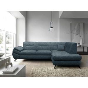 MID.YOU ROHOVÁ SEDAČKA, textil, modrá vyobraziť