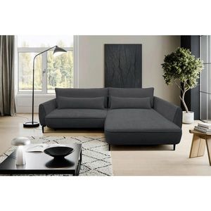 MID.YOU ROHOVÁ SEDAČKA, textil, tmavosivá vyobraziť