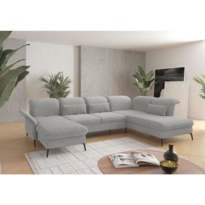 Sit & More SEDACIA SÚPRAVA, textil, svetlosivá vyobraziť