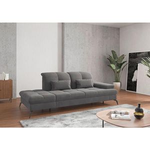 Sit & More LEŇOŠKA, textil, sivá vyobraziť