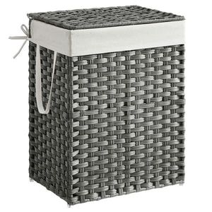 KÔŠ NA BIELIZEŇ, sivá vyobraziť