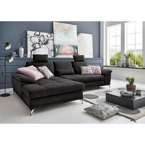 Sit & More ROHOVÁ SEDAČKA, textil, čierna vyobraziť