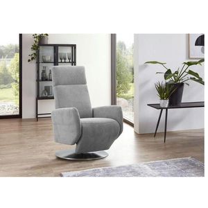 Sit & More RELAXAČNÉ KRESLO, textil, sivá vyobraziť