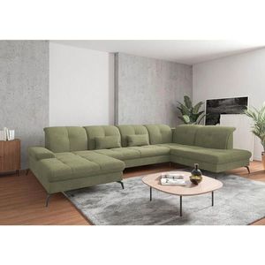 Sit & More SEDACIA SÚPRAVA, textil, svetlozelená vyobraziť