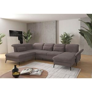 Sit & More SEDACIA SÚPRAVA, textil, taupe vyobraziť