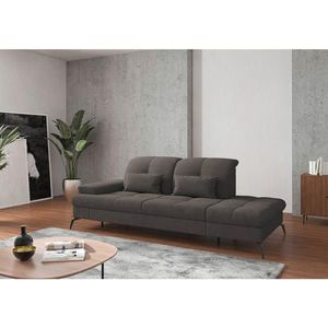 Sit & More LEŇOŠKA, textil, grafitová vyobraziť