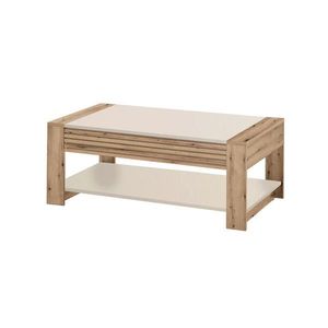 MID.YOU KONFERENČNÝ STOLÍK, farba duba, kašmírová, kompozitné drevo, 108/42/60 cm vyobraziť