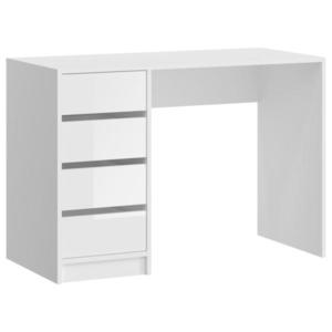 MID.YOU PÍSACÍ STÔL, biela s vysokým leskom, 110/75/48 cm vyobraziť