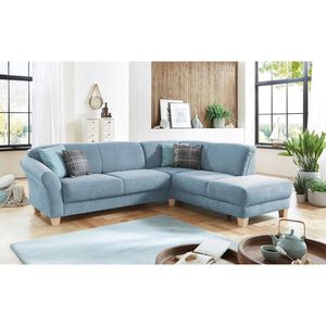 Sit & More ROHOVÁ SEDAČKA, textil, svetlomodrá vyobraziť