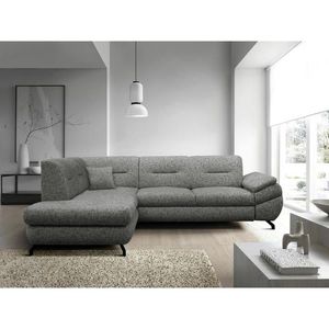 MID.YOU ROHOVÁ SEDAČKA, textil, sivá vyobraziť