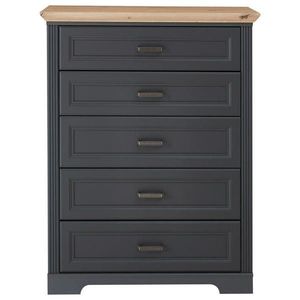 Landscape KOMODA, grafitová, dub artisan, 93/121/41 cm vyobraziť