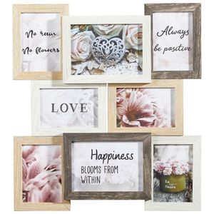 RÁM NA FOTOKOLÁŽ, 8 foto, 45/49/1, 2 cm vyobraziť